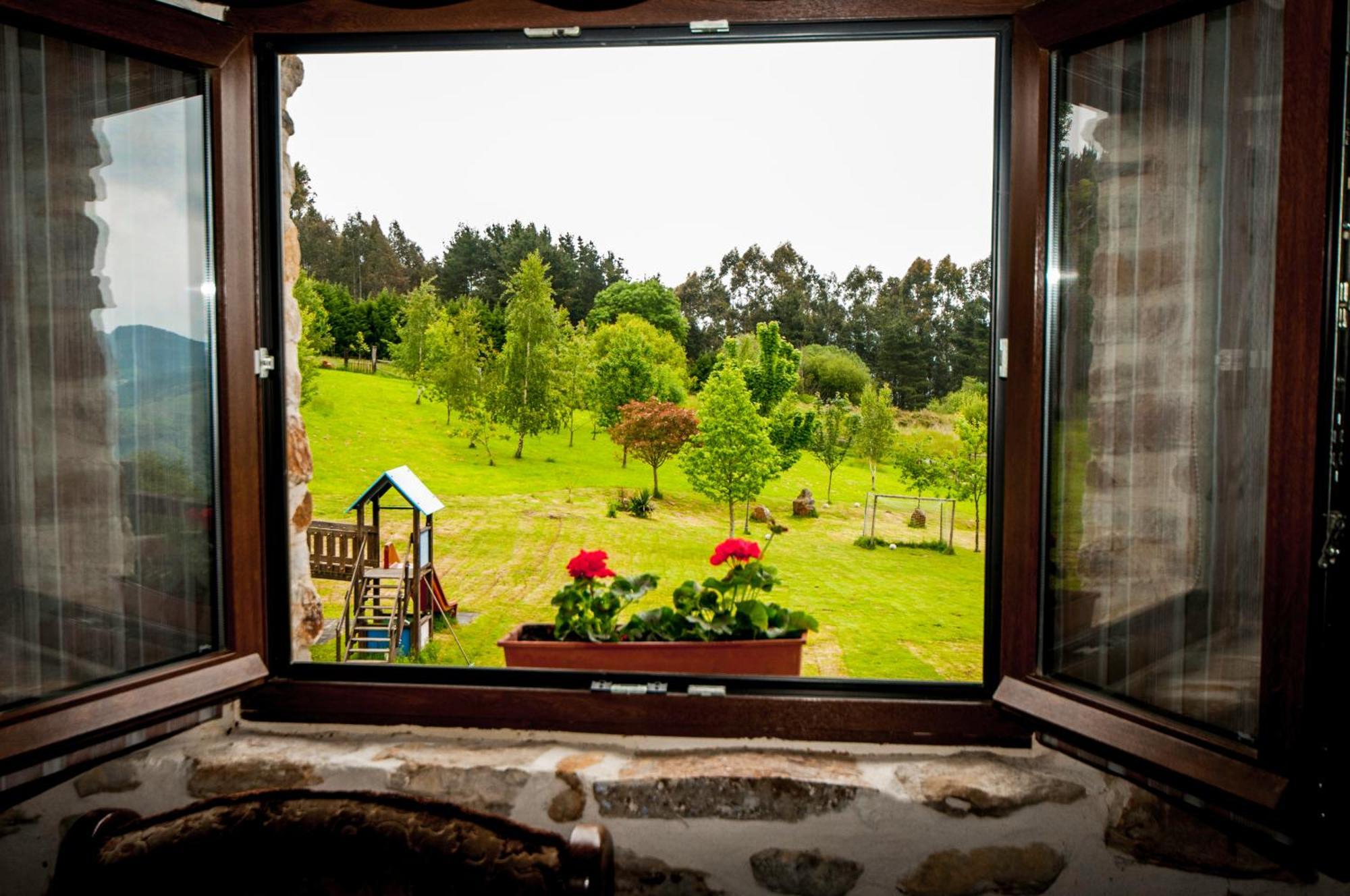 Apartamentos Rurales Larrago Busturia Extérieur photo